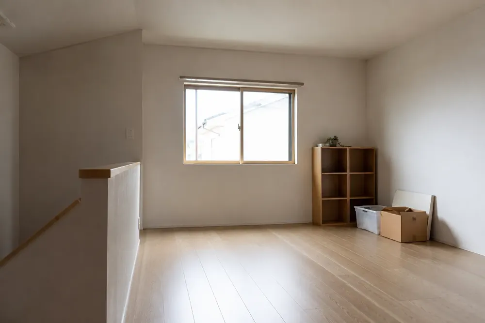 使われなくなった2階の部屋